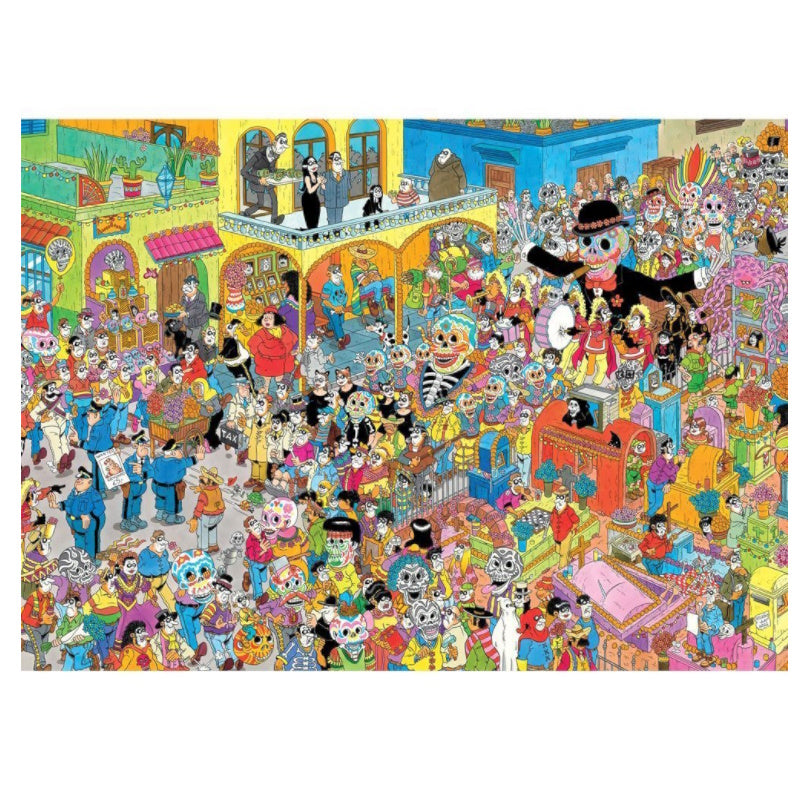 Holdson van Haasteren 1000 Piece Puzzle - Dia De Los Muertos