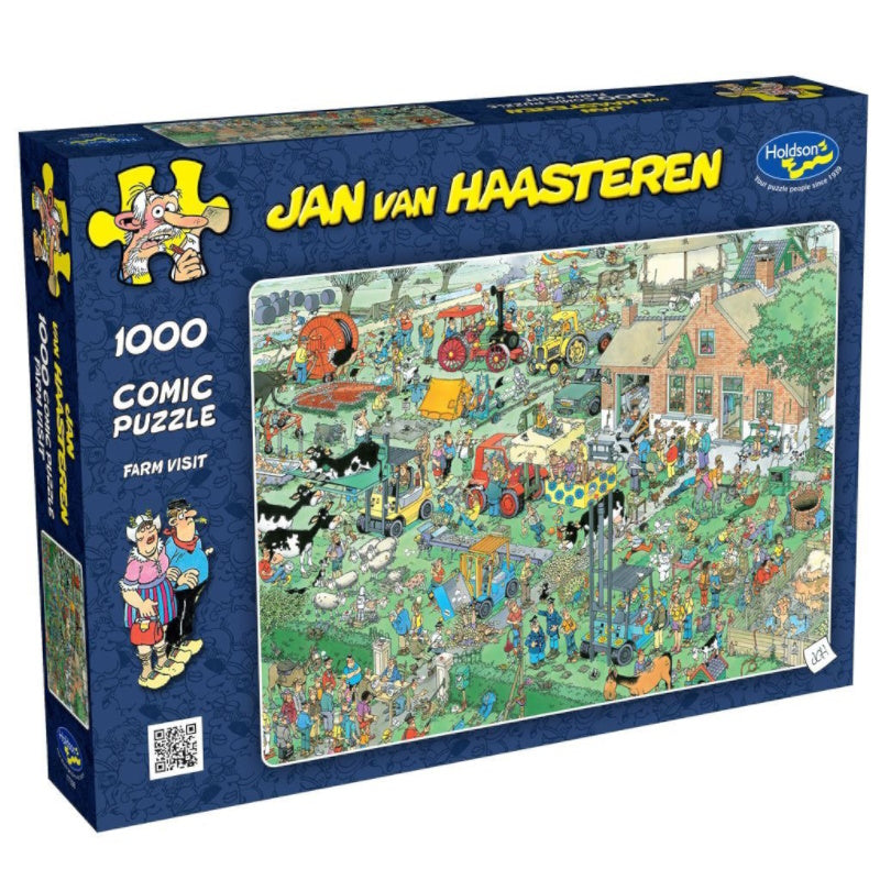 Holdson van Haasteren 1000 Piece Puzzle - Farm Visit