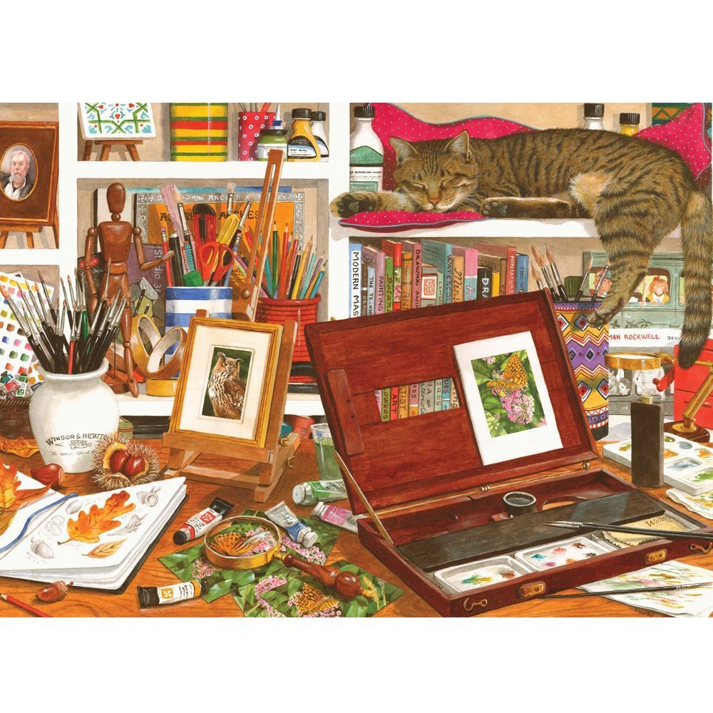 Holdson Artistic Flair 1000 Piece Puzzle - Paint & Draw