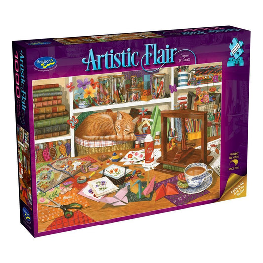 Holdson Artistic Flair 1000 Piece Puzzle - Paper & Craft