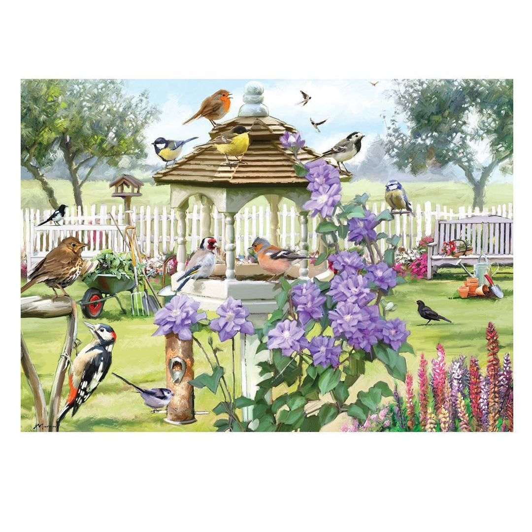 Holdson Birds and the Bees 1000 Piece Puzzle - Bird Table