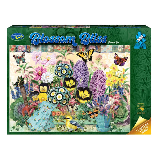 Holdson Blossom Bliss 1000 Piece Puzzle - Garden Box