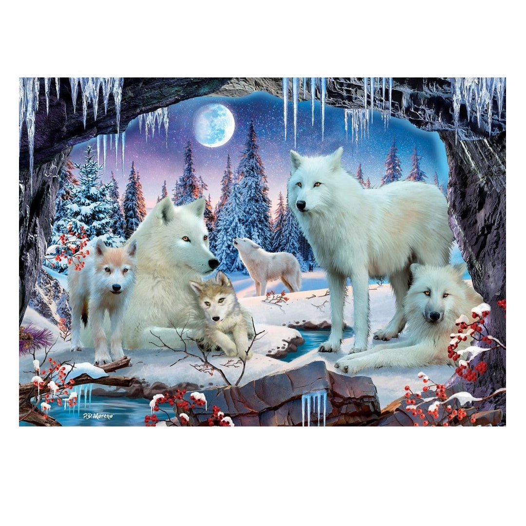 Holdson Call of the Wild 1000 Piece Puzzle - Winter Wolves