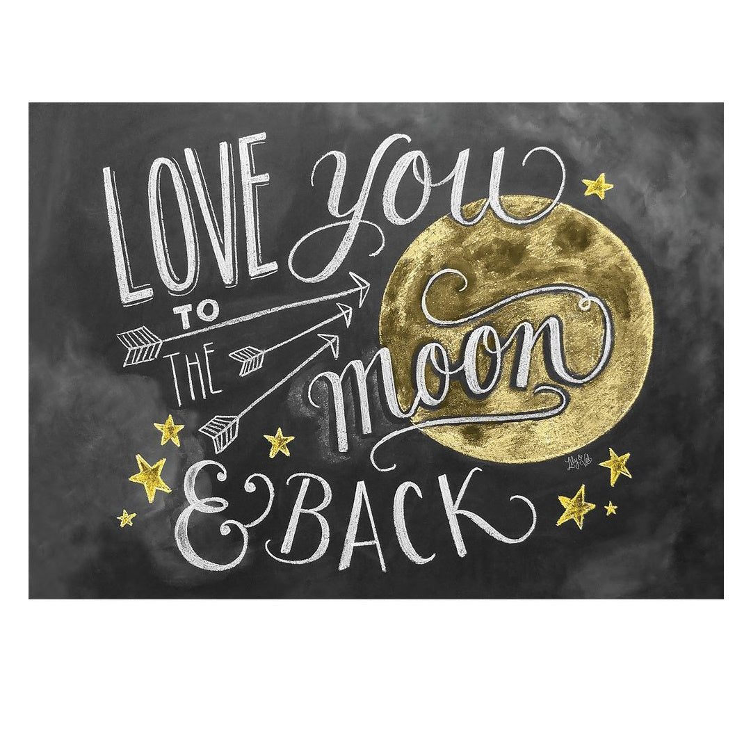 Holdson Chalk Talk 1000 Piece Puzzle - Moon and Back