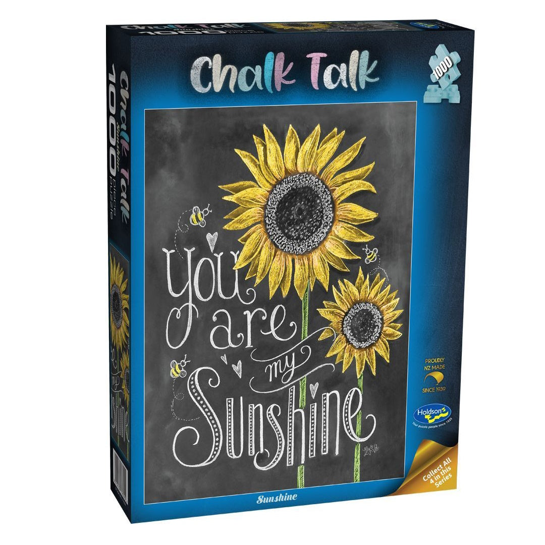 Holdson Chalk Talk 1000 Piece Puzzle - Sunshine