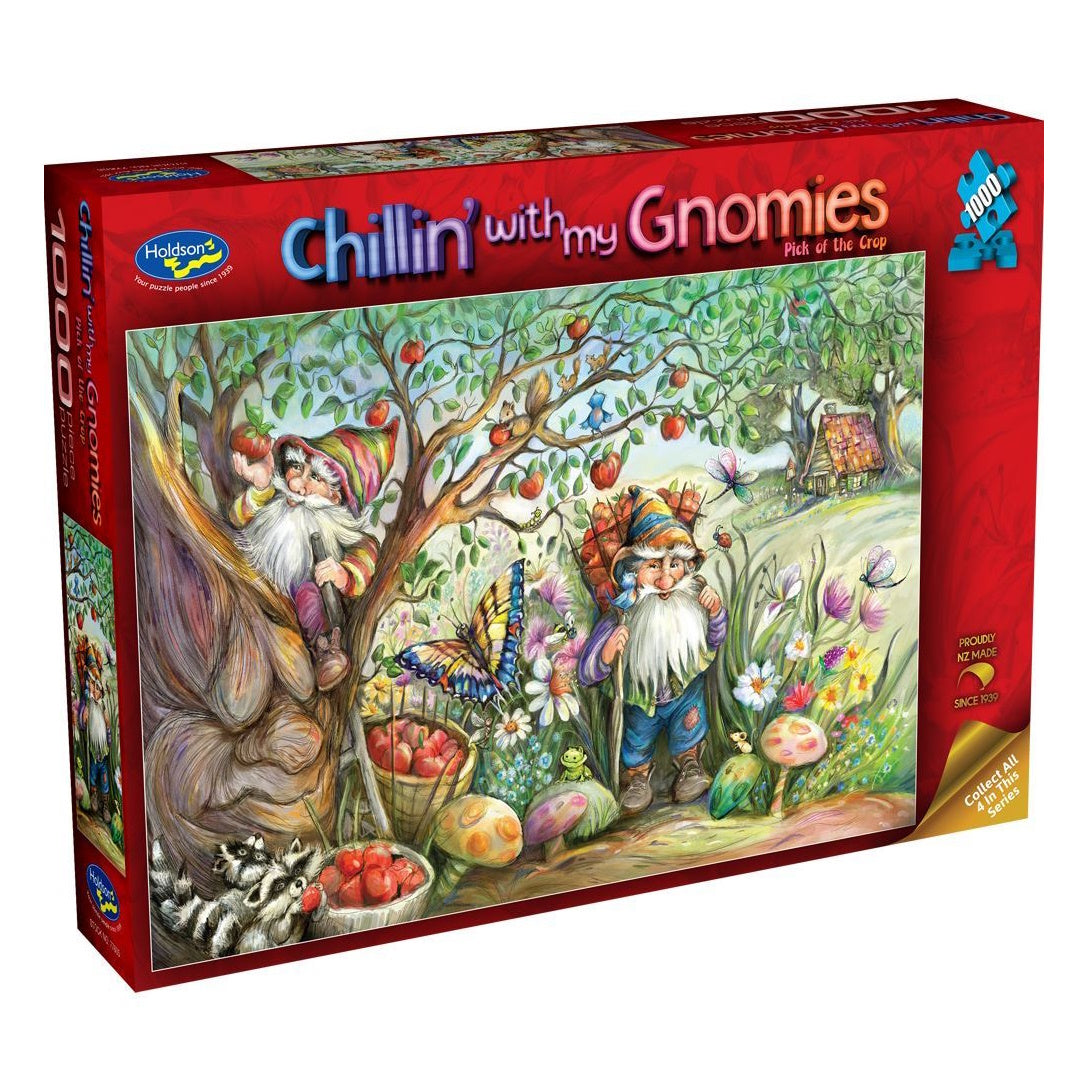 Holdson Chillin' with my Gnomies 1000 Piece Puzzle - Pick of the Crop