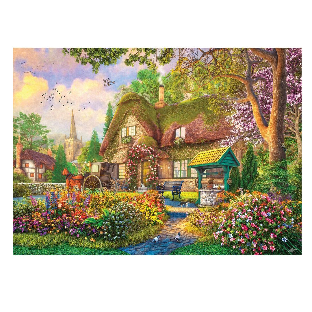 Holdson Cottage Charmers 1000 Piece Puzzle - Oakwell Cottage