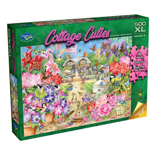 Holdson Cottage Cuties 500XL Piece Puzzle - Summer Splendour