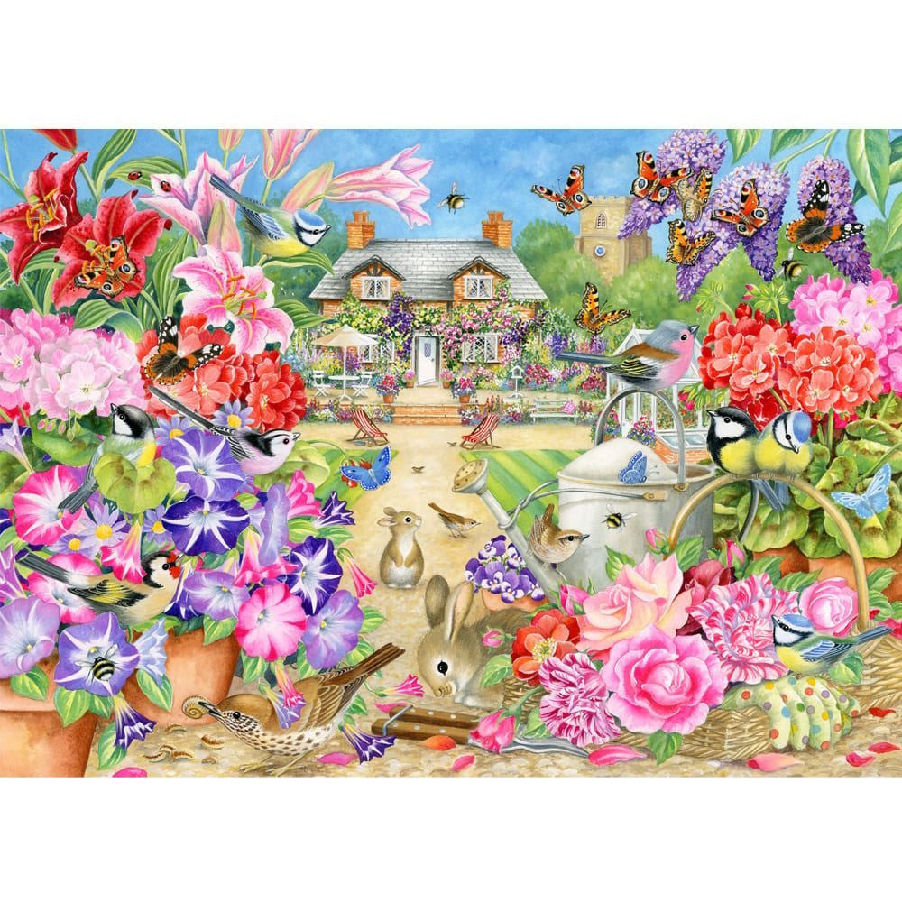 Holdson Cottage Cuties 500XL Piece Puzzle - Summer Splendour