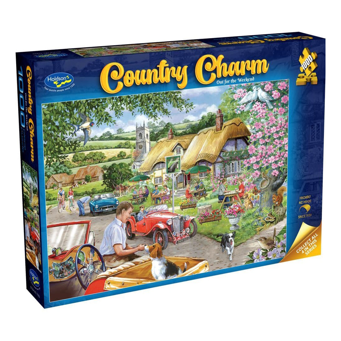 Holdson Country Charm 1000 Piece Puzzle - Out for the Weekend