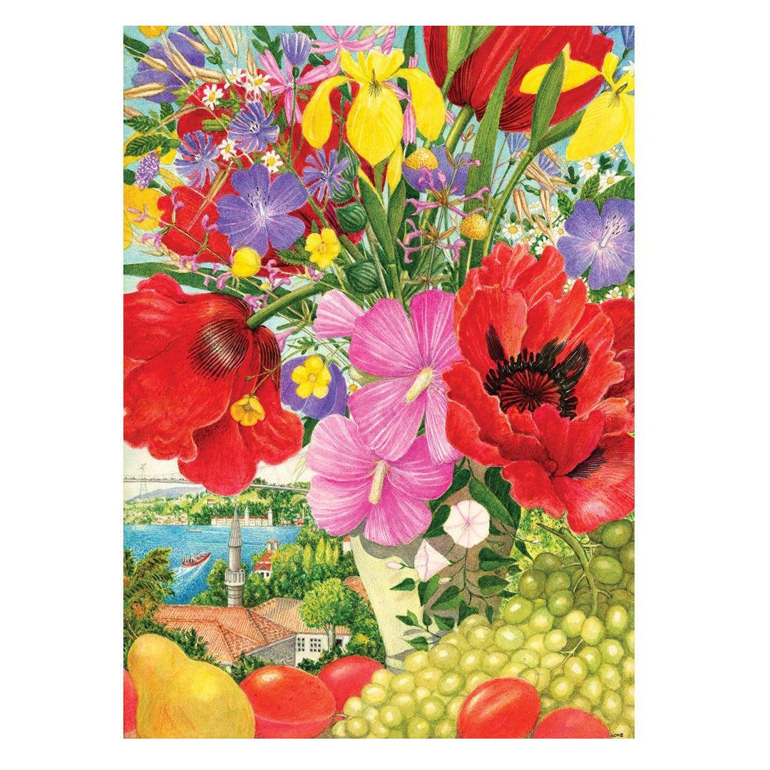 Holdson Floral Fiesta 1000 Piece Puzzle - Poppy Paradise