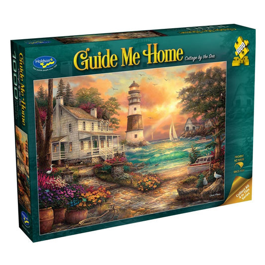 Holdson Guide Me Home 1000 Piece Puzzle - Cottage by the Sea