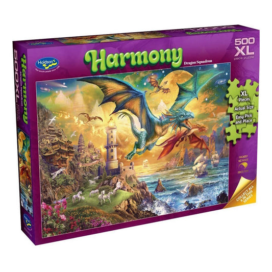 Holdson Harmony 500XL Piece Puzzle - Dragon Squadron
