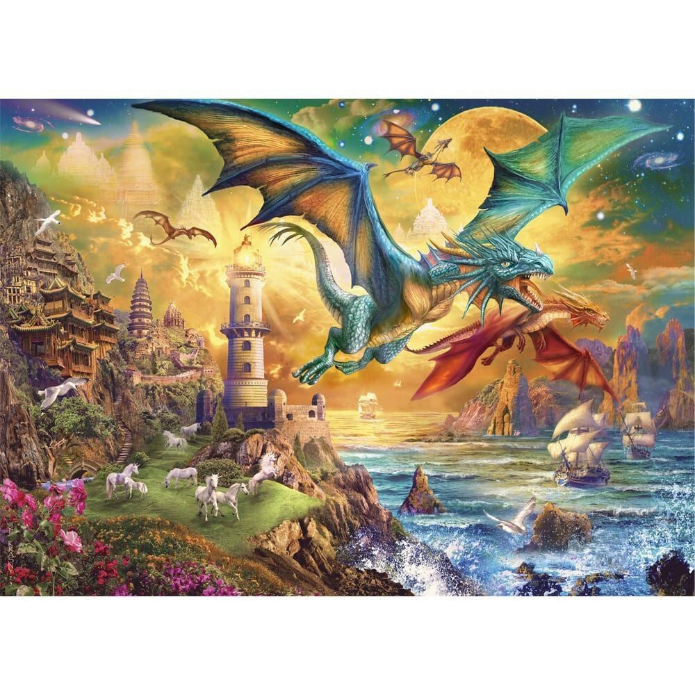 Holdson Harmony 500XL Piece Puzzle - Dragon Squadron