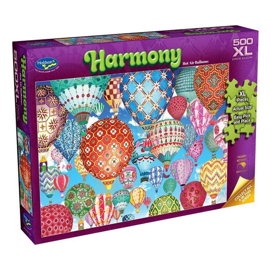 Holdson Harmony 500XL Piece Puzzle - Hot Air Balloons