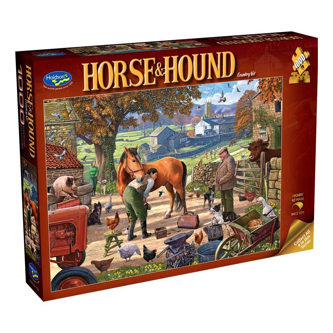 Holdson Horse & Hound 1000 Piece Puzzle - Country Vet
