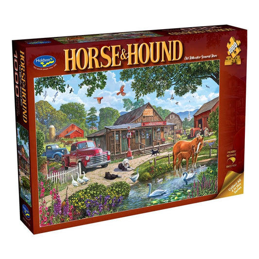 Holdson Horse & Hound 1000 Piece Puzzle - Old Stillwater General Store