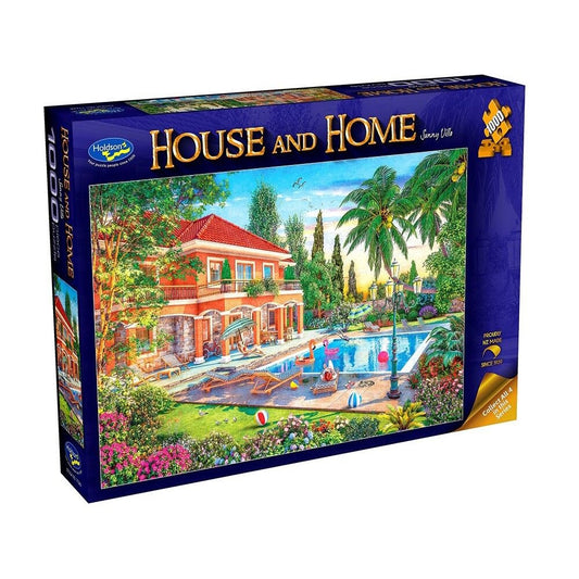 Holdson House & Home 1000 Piece Puzzle - Sunny Villa