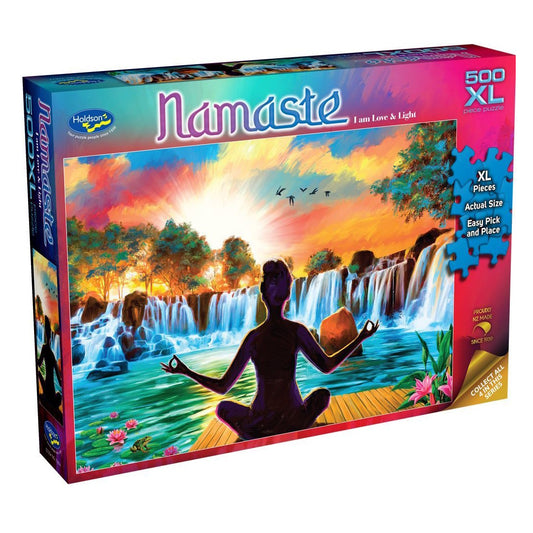 Holdson Namaste 500XL Piece Puzzle - I am Love & Light