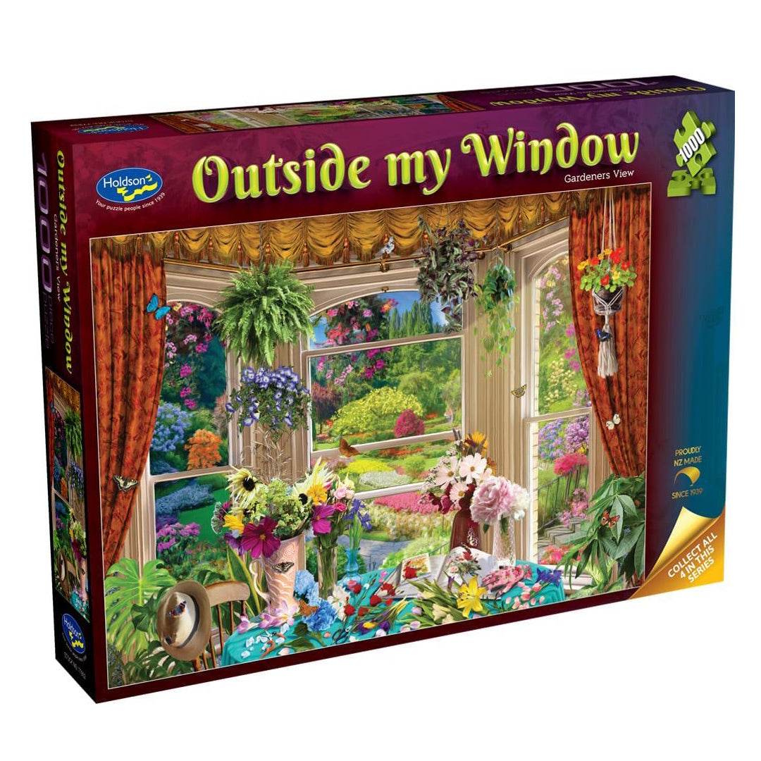 Holdson Outside My Window 1000 Piece Puzzle - Gardener's View