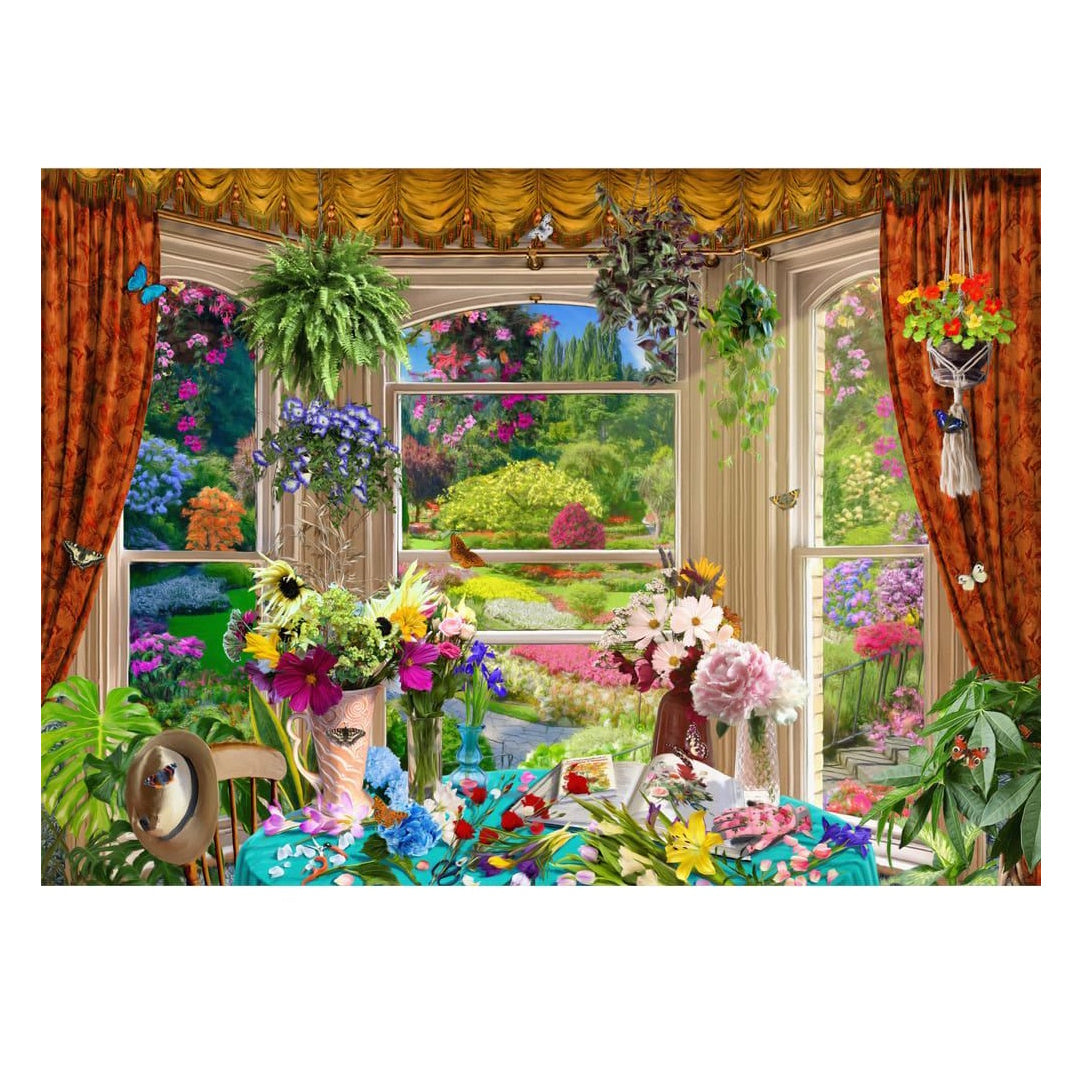 Holdson Outside My Window 1000 Piece Puzzle - Gardener's View