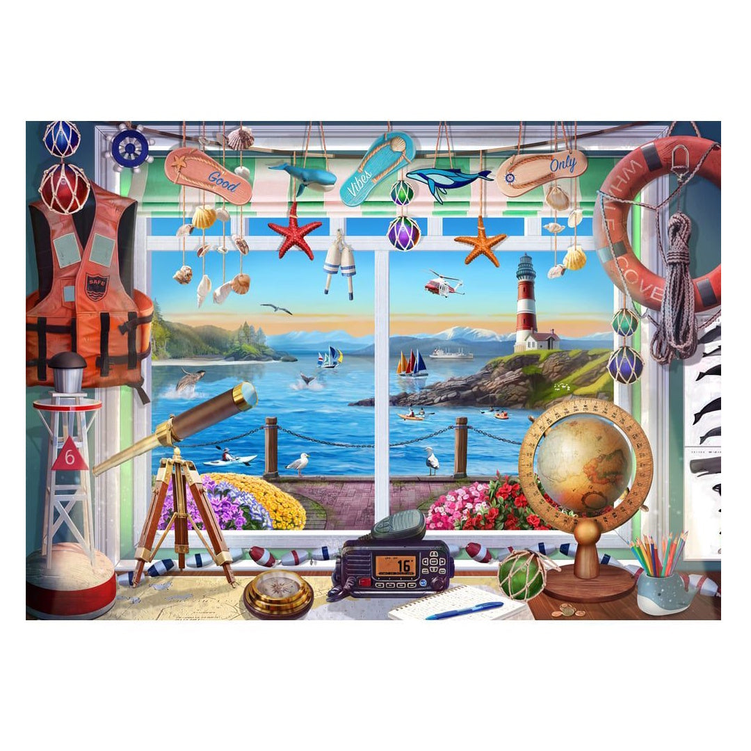 Holdson Outside My Window 1000 Piece Puzzle - Mariner's View