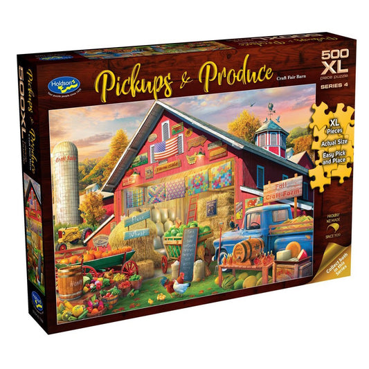 Holdson Pickups & Produce 500XL Piece Puzzle - Craft Fair Barn