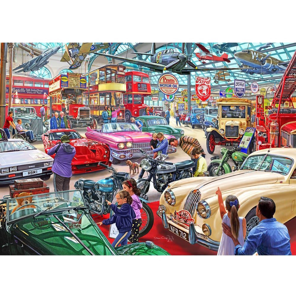 Holdson Regency Collection 500XL Piece Puzzle - Transport Museum