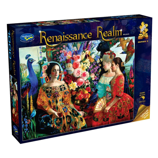 Holdson Renaissance Realm 1000 Piece Puzzle - Muses