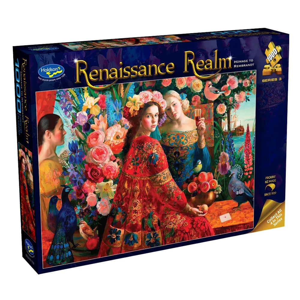 Holdson Renaissance Realm 1000 Piece Puzzle Homage to Rembrandt The Holdson Renaissance Realm 1000 Piece Puzzle Homage to Rembrandt The