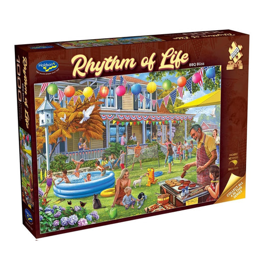 Holdson Rhythm of Life 1000 Piece Puzzle - BBQ Bliss