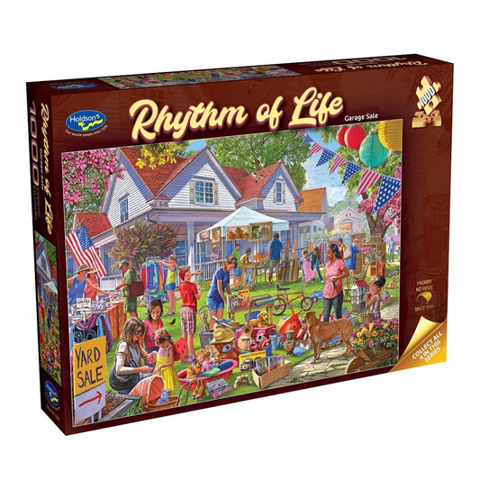 Holdson Rhythm of Life 1000 Piece Puzzle - Garage Sale
