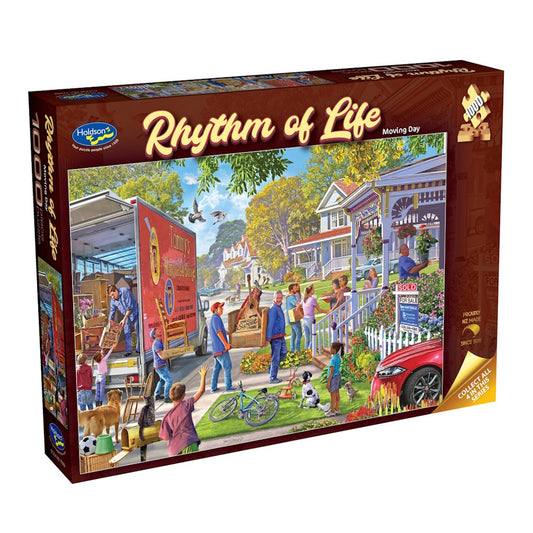 Holdson Rhythm of Life 1000 Piece Puzzle - Moving Day