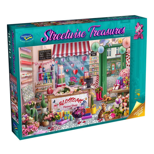 Holdson Streetwise Treasures 1000 Piece Puzzle - Blossom Shop