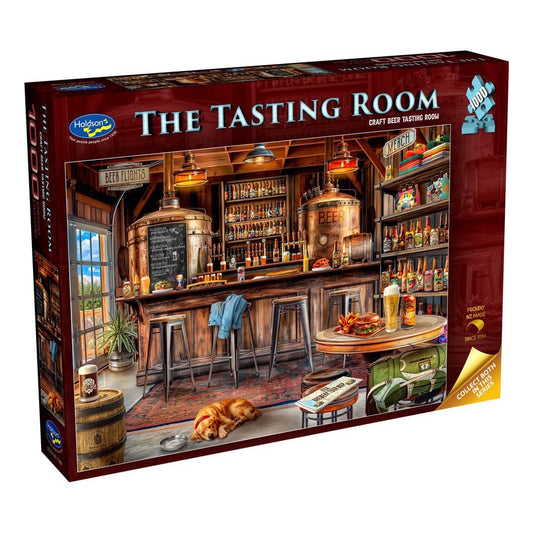 Holdson Tasting Room 1000 Piece Puzzle - Craft Beer Tasting Room