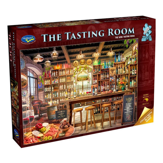 Holdson Tasting Room 1000 Piece Puzzle - Wine Tasting Room