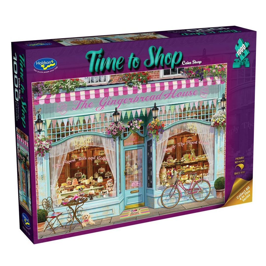 Holdson Time to Shop 1000 Piece Puzzle - Cake Shop