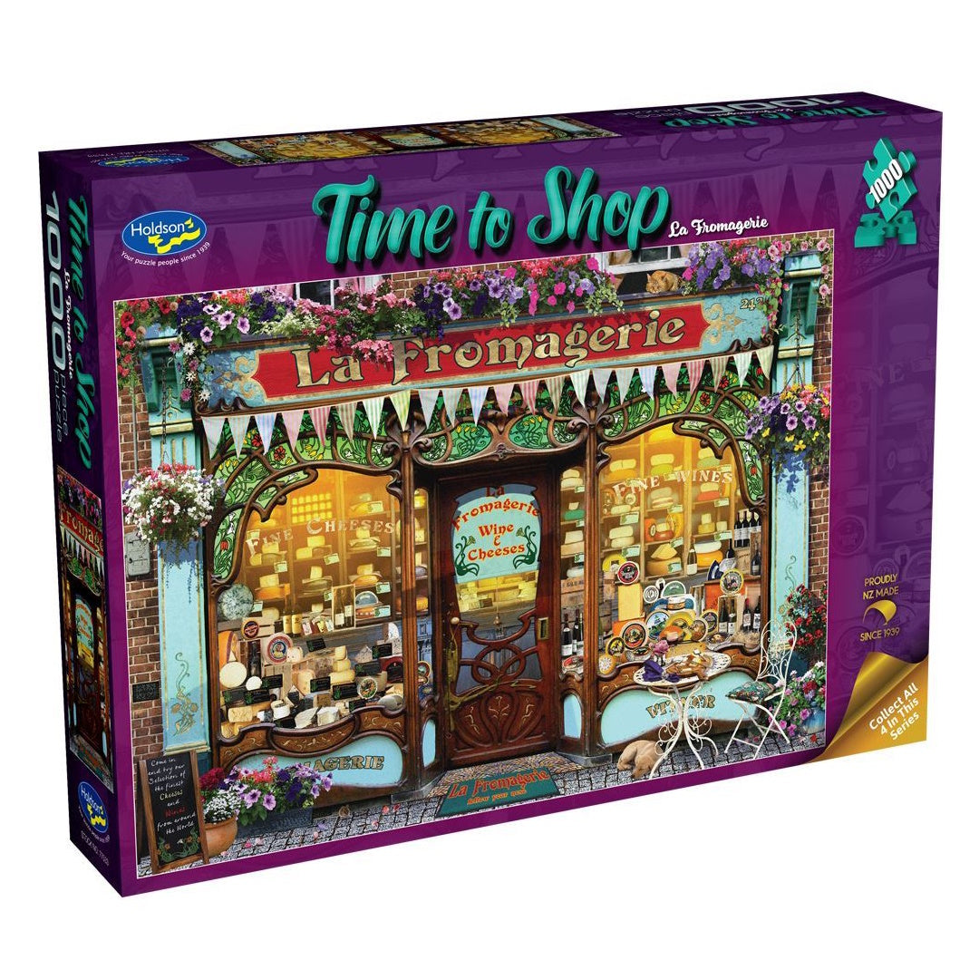Holdson Time to Shop 1000 Piece Puzzle - La Fromagerie