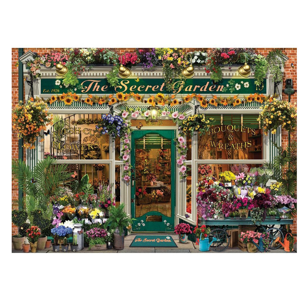 Holdson Time to Shop 1000 Piece Puzzle - The Secret Garden