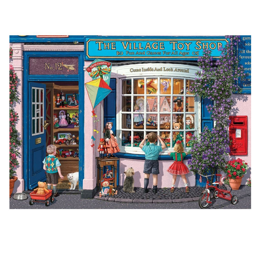 Holdson Time to Shop 1000 Piece Puzzle - Village Toy Shop