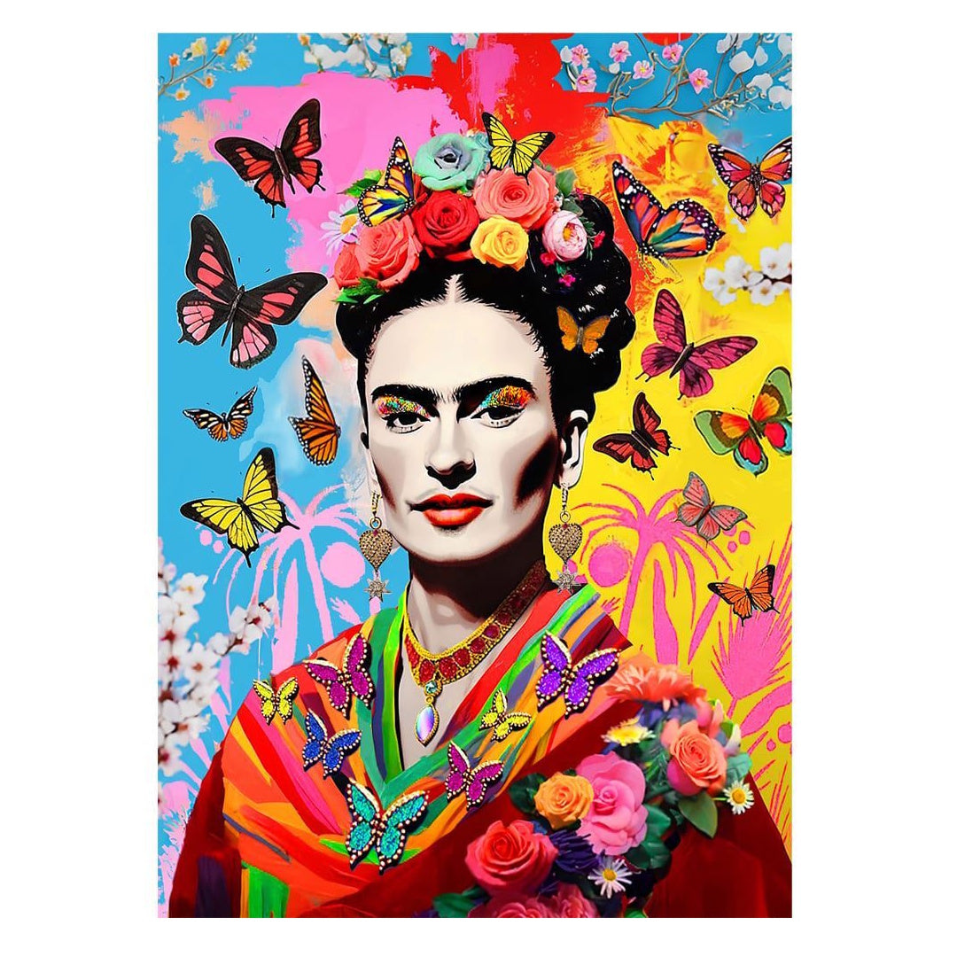 Holdson Timeless Icons 1000 Piece Puzzle - Frida Butterflies