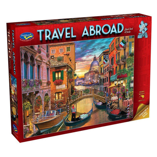 Holdson Travel Abroad 1000 Piece Puzzle - Grand Canal of Venice