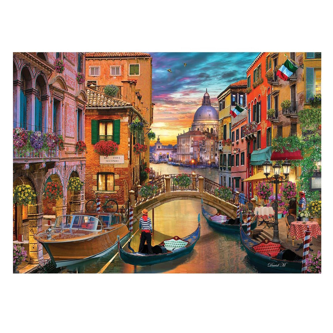 Holdson Travel Abroad 1000 Piece Puzzle - Grand Canal of Venice