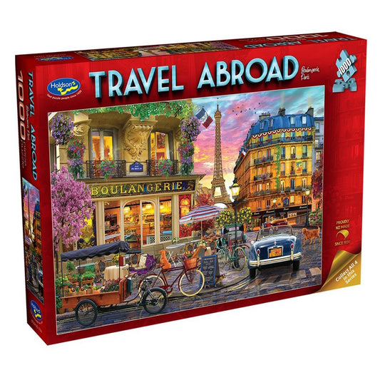Holdson Travel Abroad 1000 Piece Puzzle - Boulangerie, Paris