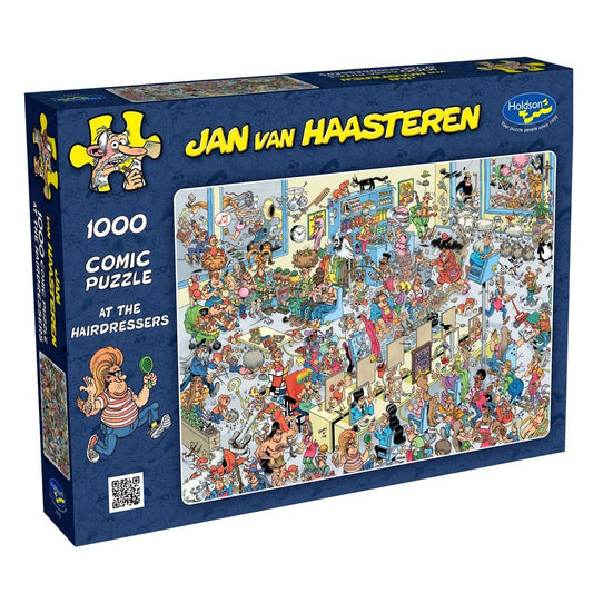 Holdson van Haasteren 1000 Piece Puzzle - At the Hairdressers