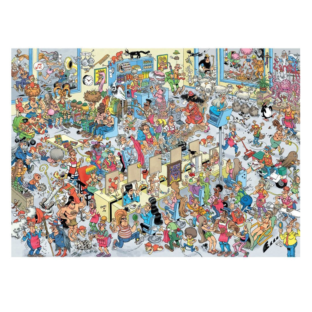 Holdson van Haasteren 1000 Piece Puzzle - At the Hairdressers