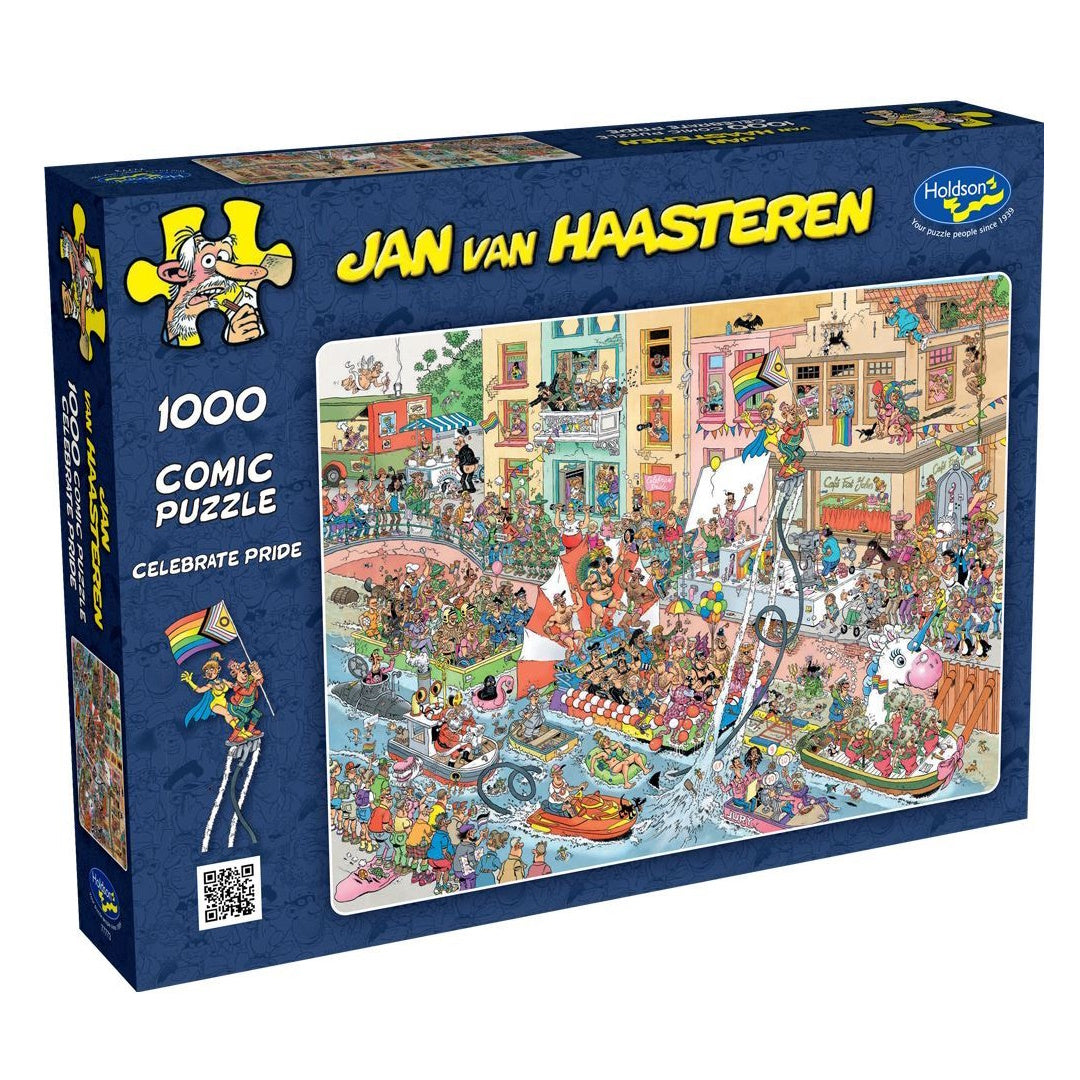 Holdson van Haasteren 1000 Piece Puzzle - Celebrate Pride