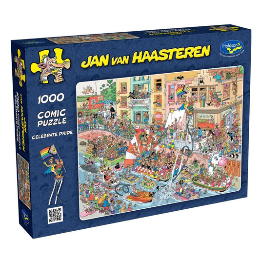 Holdson van Haasteren 1000 Piece Puzzle - Celebrate Pride