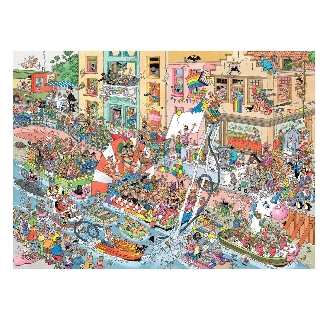 Holdson van Haasteren 1000 Piece Puzzle - Celebrate Pride