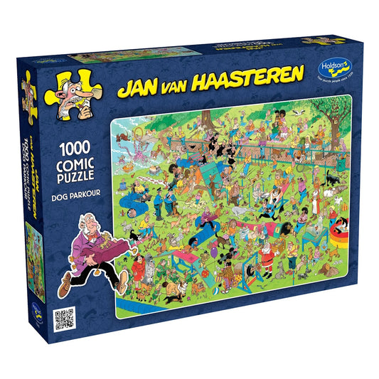 Holdson van Haasteren 1000 Piece Puzzle - Dog Parkour